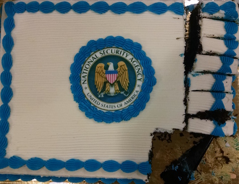 mmmm...NSA cake