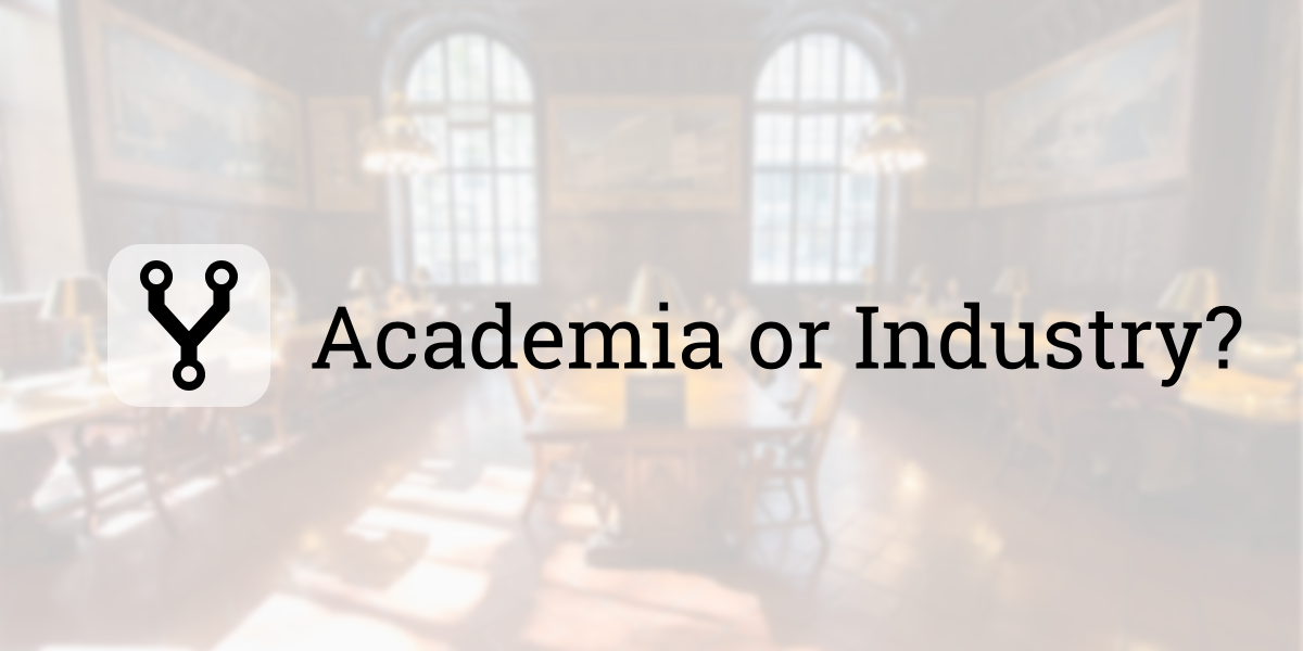 One grad student's approach to making this simple, but notoriously difficult choice.